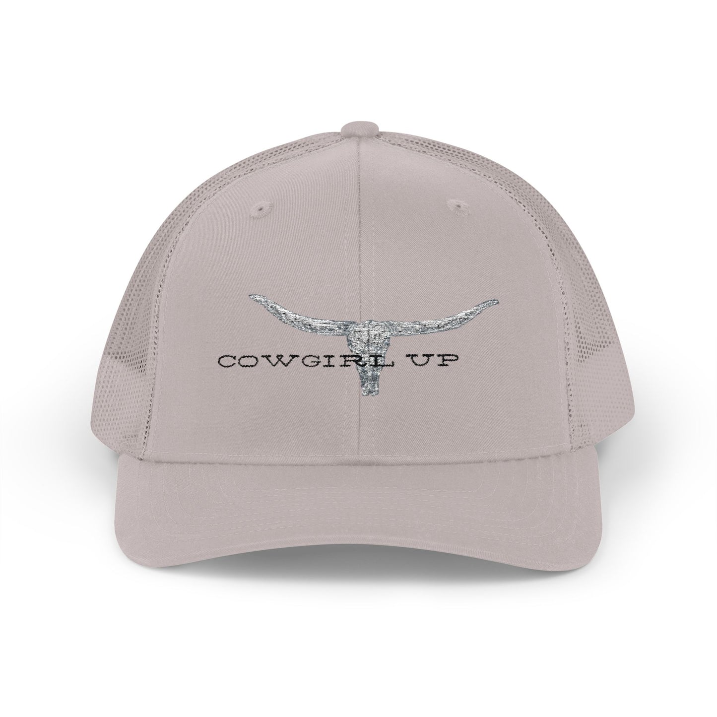 Longhorn Skull Snapback Trucker Cap – Rustic Western Cowboy Hat