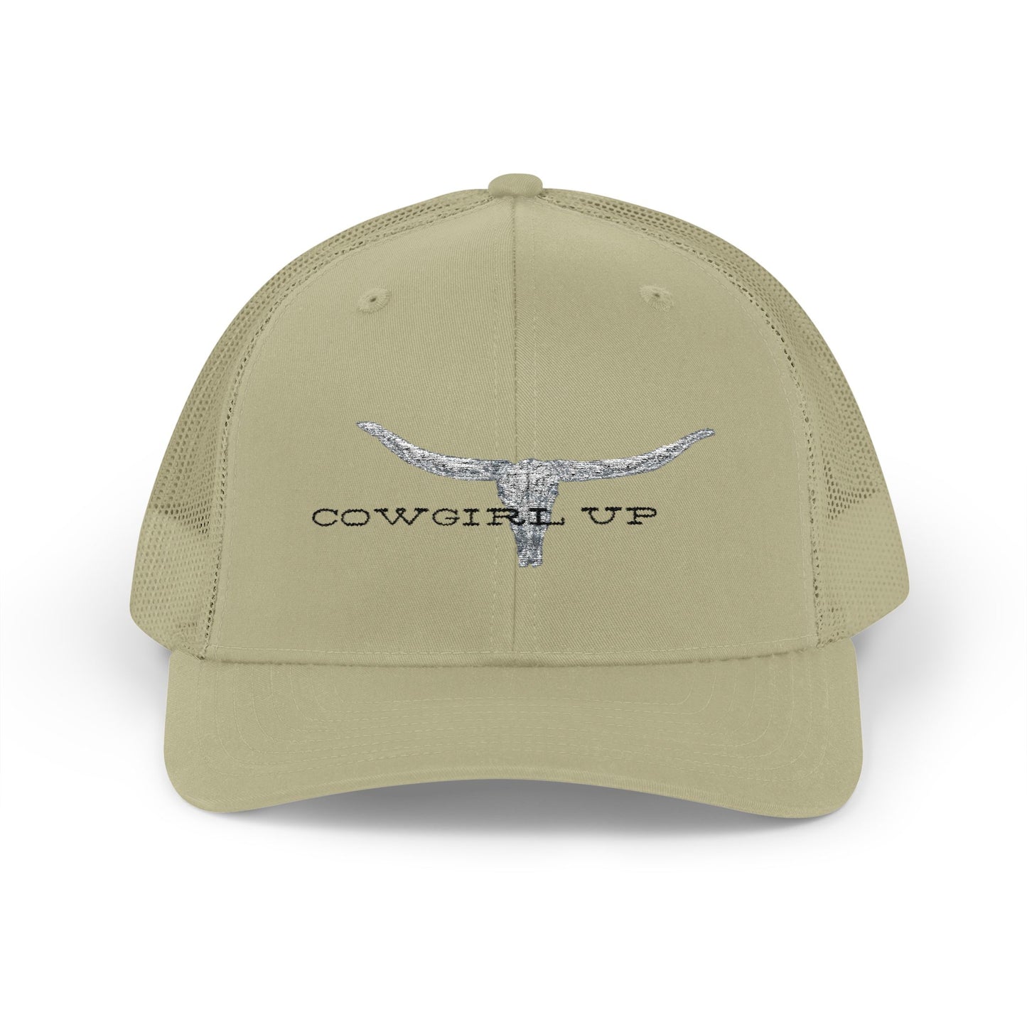 Longhorn Skull Snapback Trucker Cap – Rustic Western Cowboy Hat