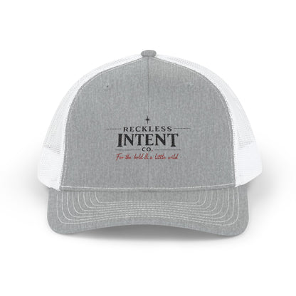 Reckless Intent Trucker Cap – Adjustable Snapback Mesh Hat