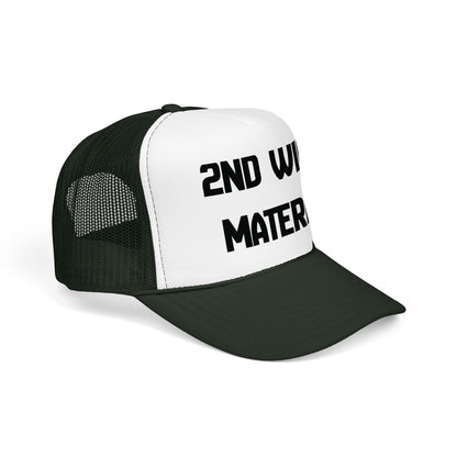 2nd Wife Material Foam Trucker Hat